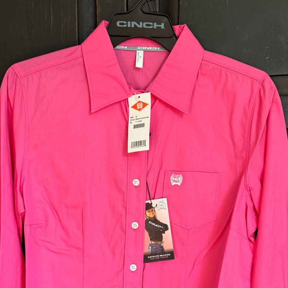 Cinch women’s Vibrant Pink Shirt